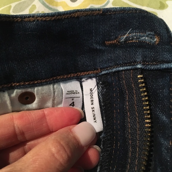 Loft Dark Wash Jeans - Picture 2 of 4